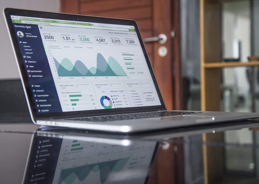 Dashboard analytics visualization