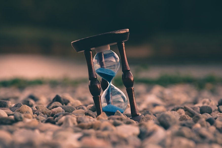 Clock representing time series data